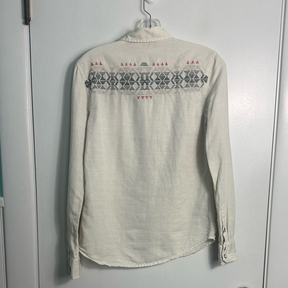 Mother Denim All My Ex's Western Top All the Right Angles Size XS - Picture 9 of 11